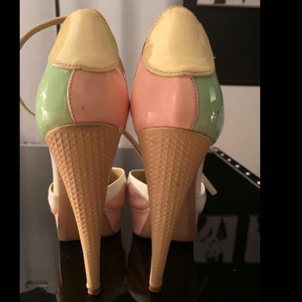 Charlotte Olympia ice cream cone heels size 38